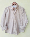 Beige Striped Shirt